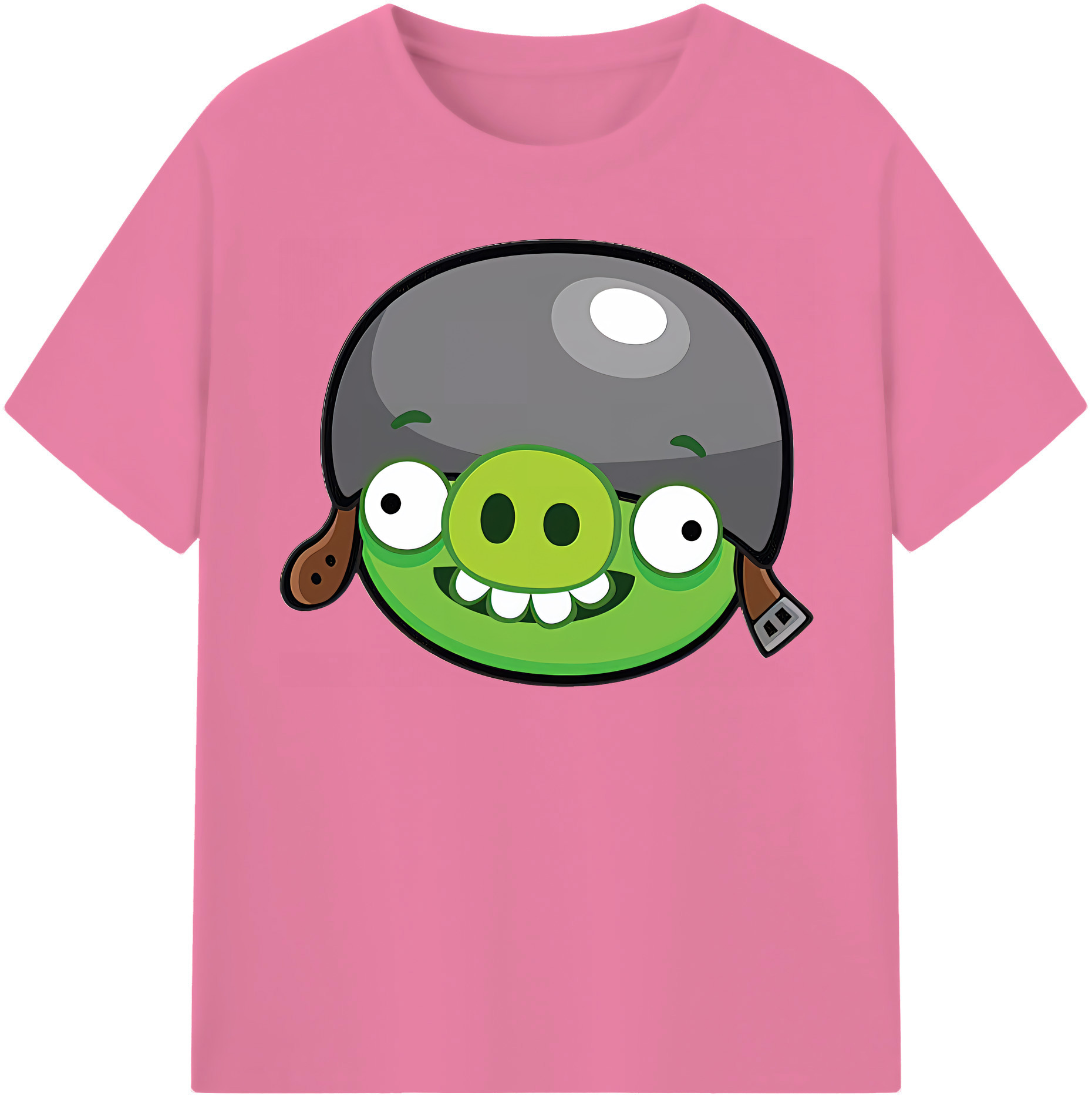 （画像用） Angry Birds アングリーバード 綿100％半袖Tシャツ（フロントプリント）